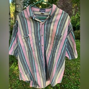 Men's Multicolor Striped Shirt